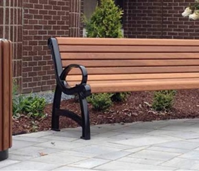 Trash Can Bench